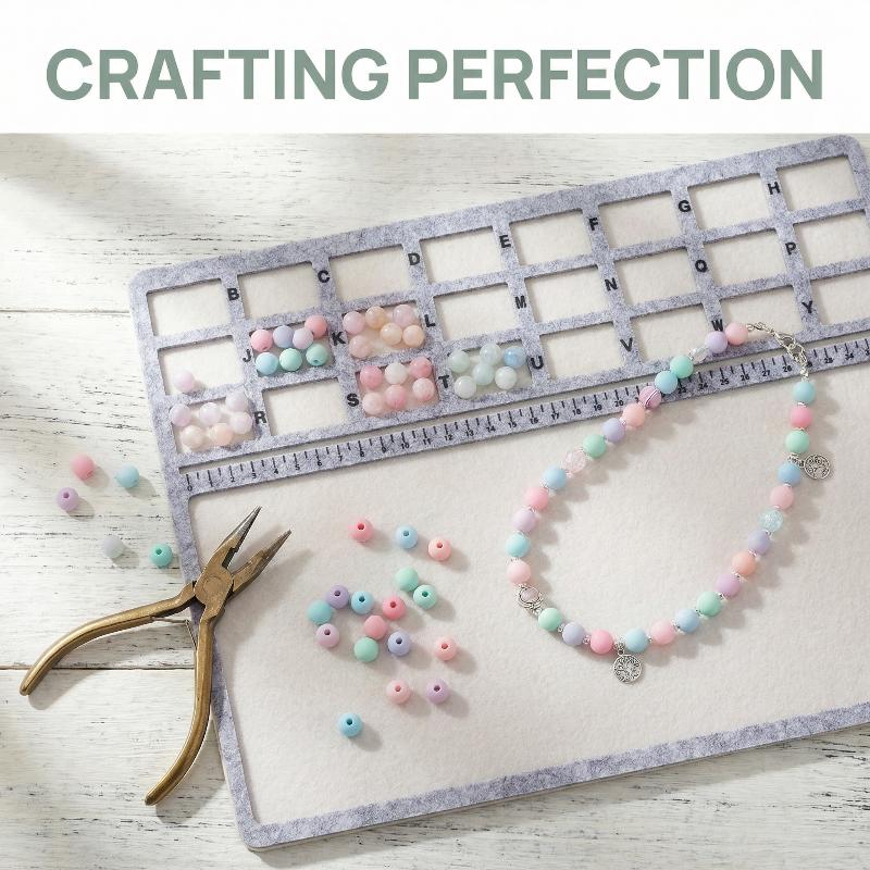 Art Craft Board - Felt Beading Mat Rectangle Felt Bead