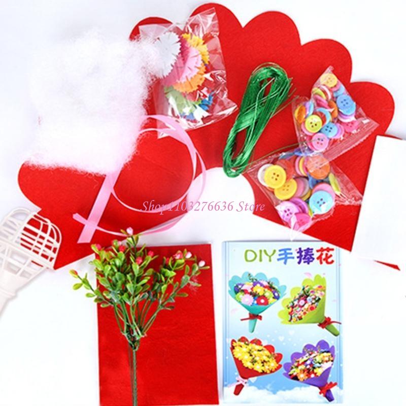 Art And Craft For Mother'S Day - R6FD Diy Bridal Bouquet Material Crafts