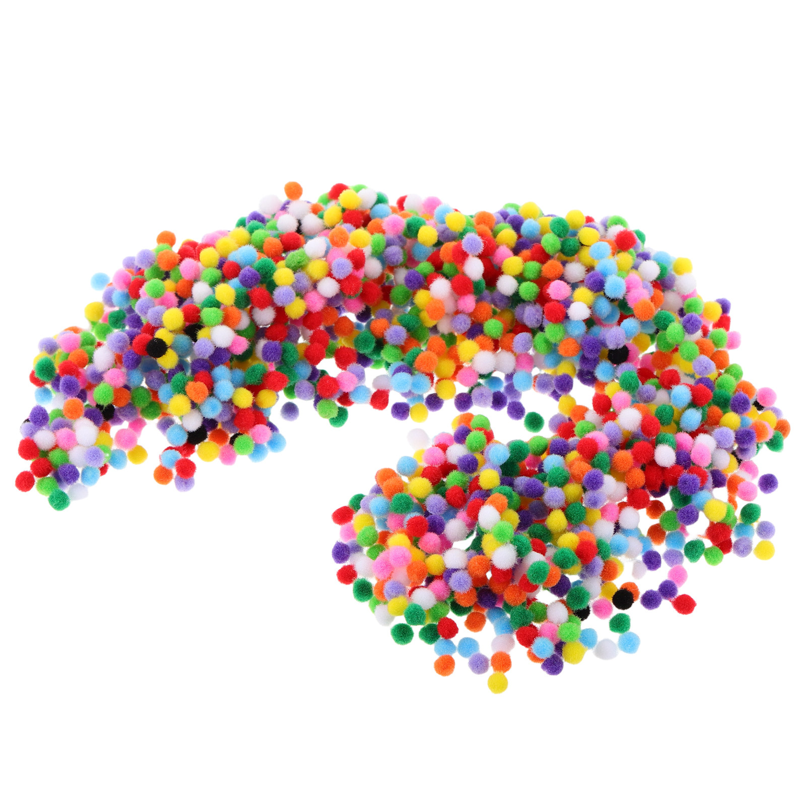 Art Craft Hat - 2000Pcs Colorful Craft Pom Poms Soft