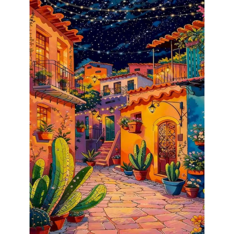 Art Craft Night - GATYZTORY Night City Paint By Numbers