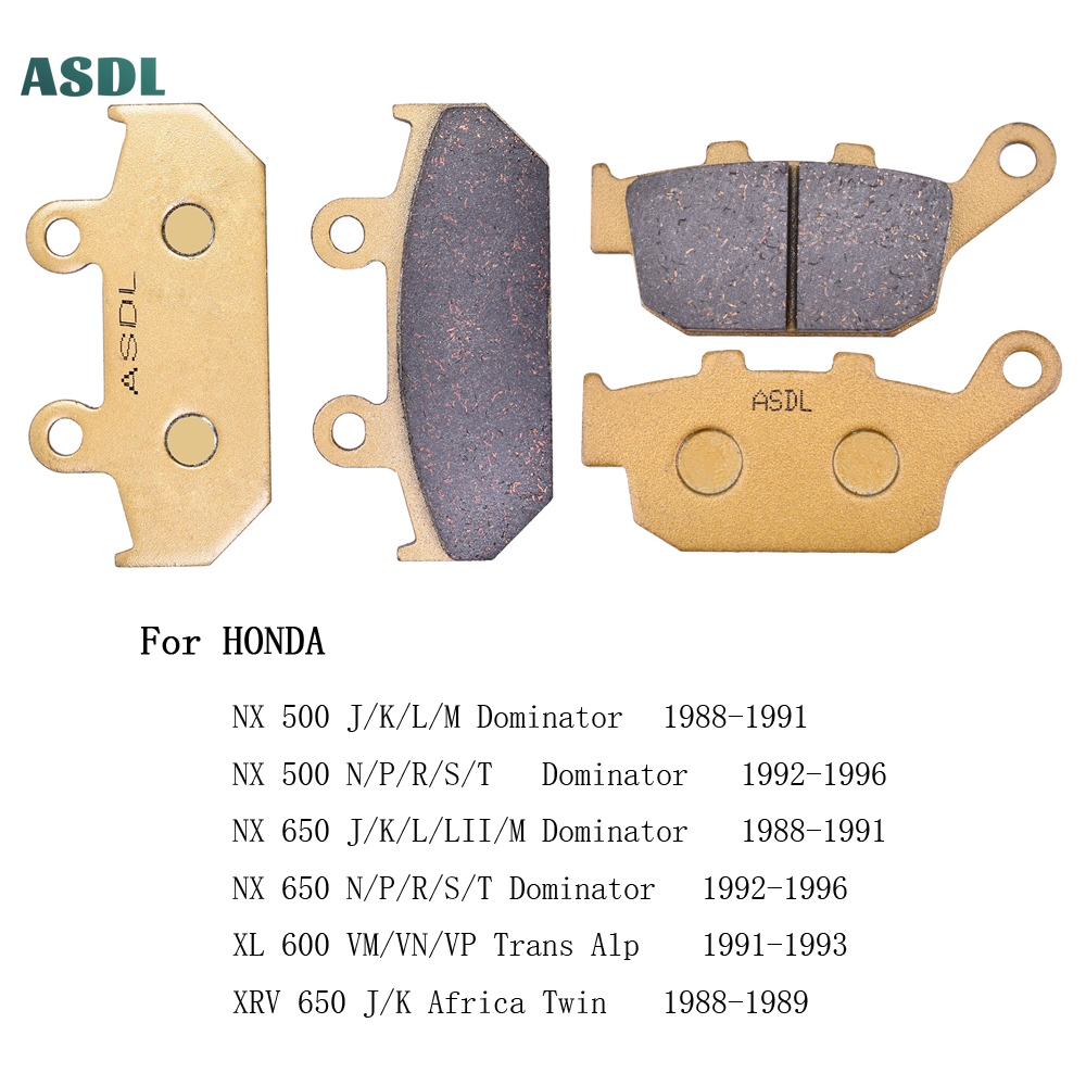 Polymer Clay Set - Motorcycle Front Rear Brake Pads Kits