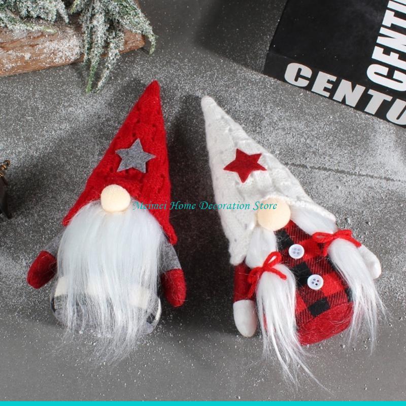 Art Craft Hat - H7BF Knitted Star Hat Gnome Art