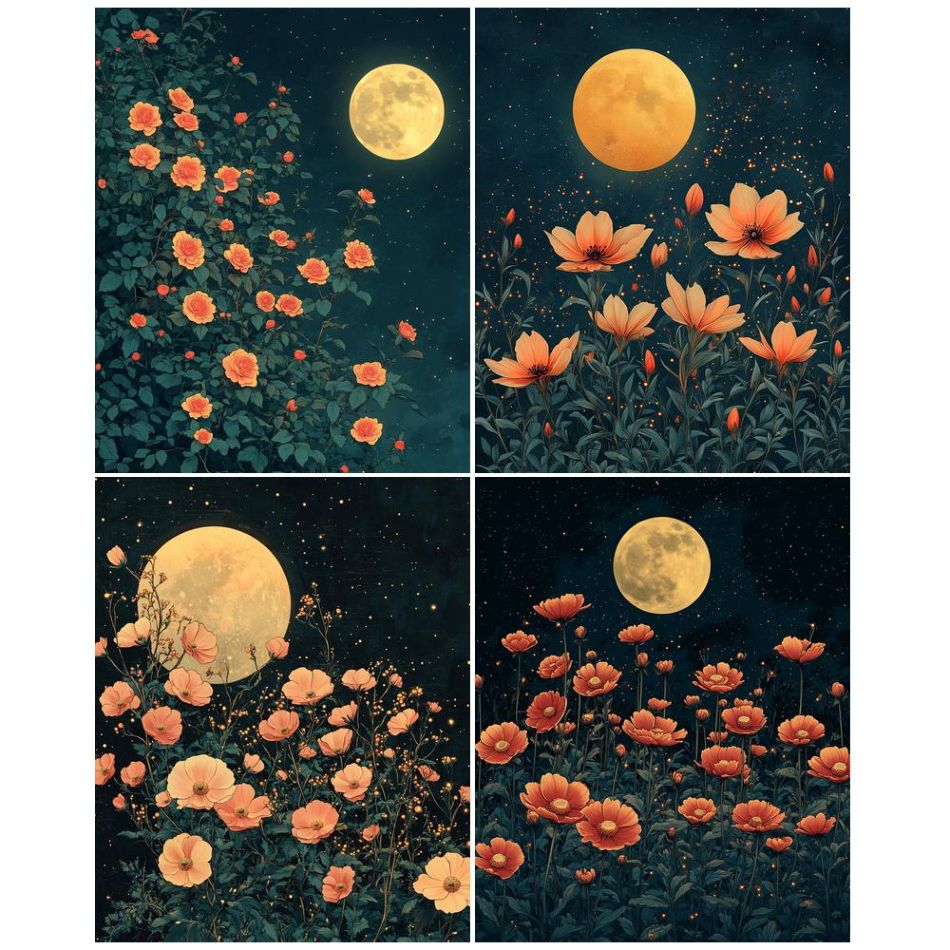 Art Craft Ideas With Paper - CHENISTORY Flower Diamond Painting Kits For