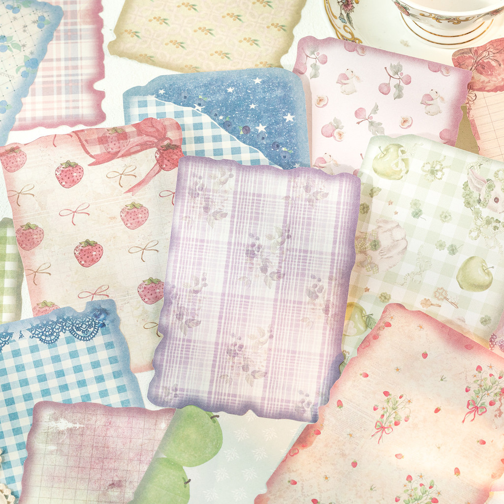 Art Craft Background - 30sheets Vintage Scrapbook Paper Scrapbooking Supplies