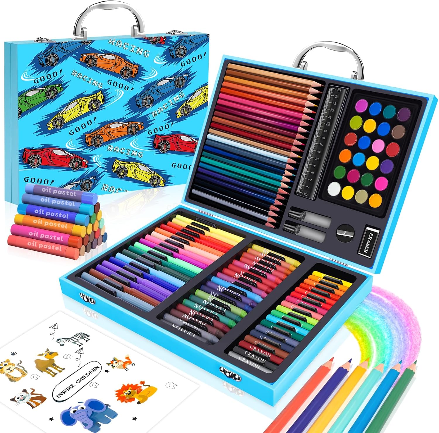 Illustration Marker Set - 110PCS Arts & Crafts Supplies Coloring