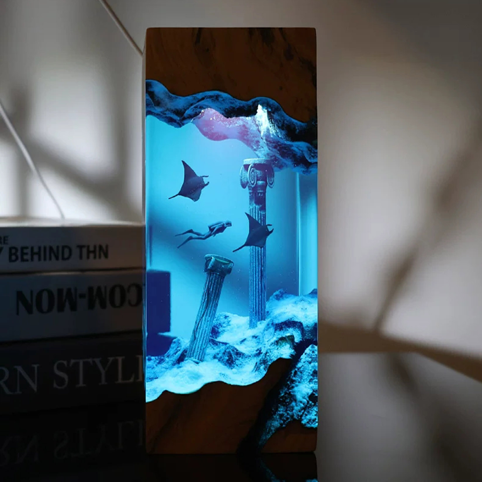 Art Craft Night - Manta Ray Night Lamp Ocean Themed