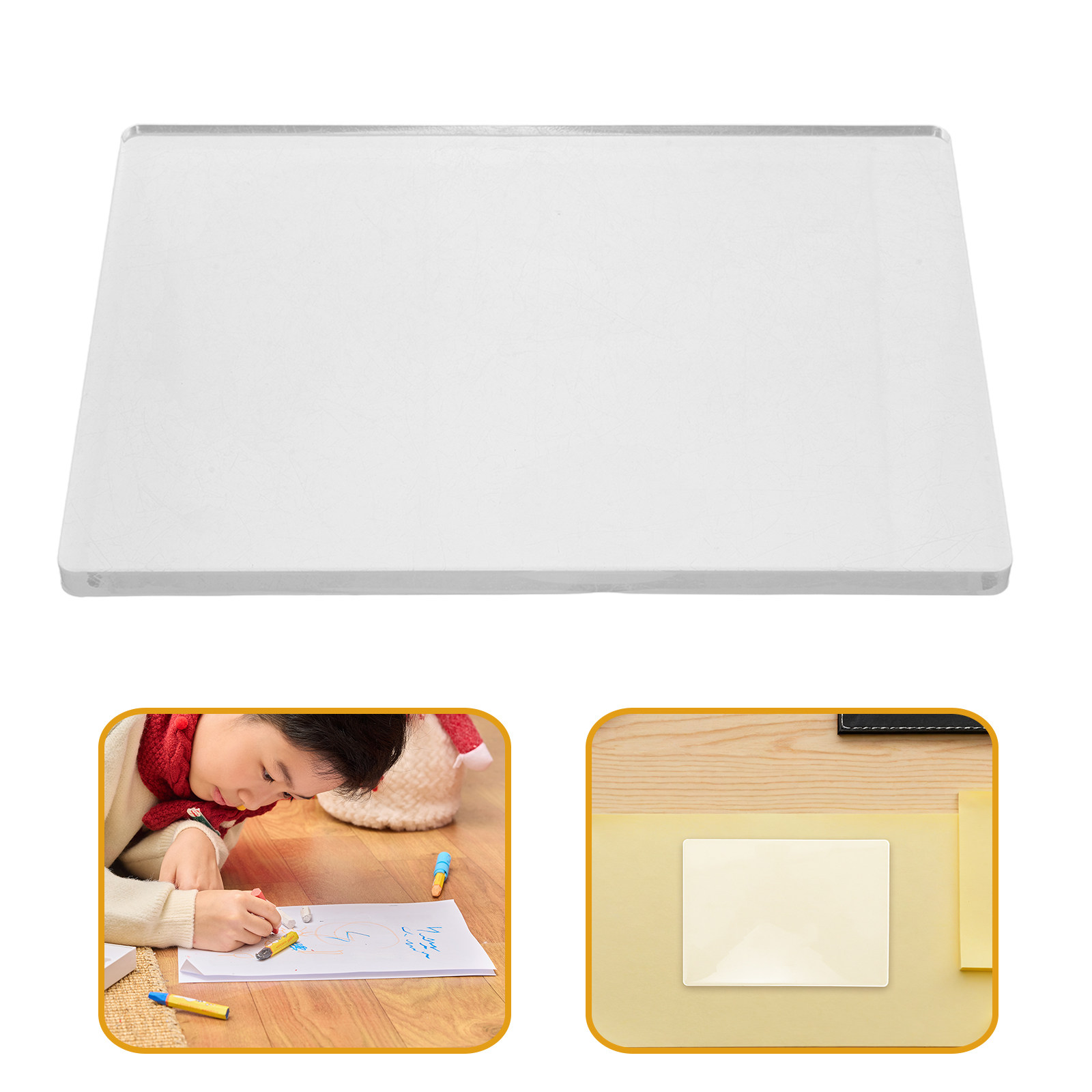 Art Craft Board - 20x25cm Clear Transparent Gel Plate for
