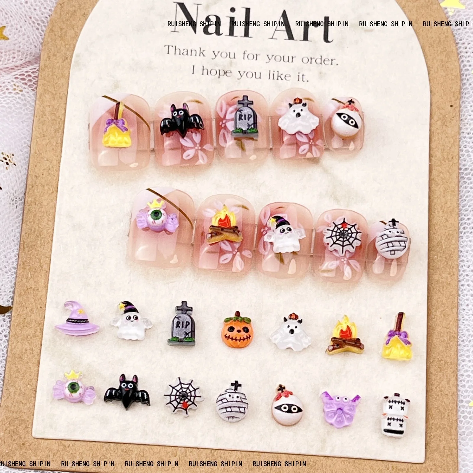 50pcs Resin Mini Colorful Hall - Art Craft Hat review and price