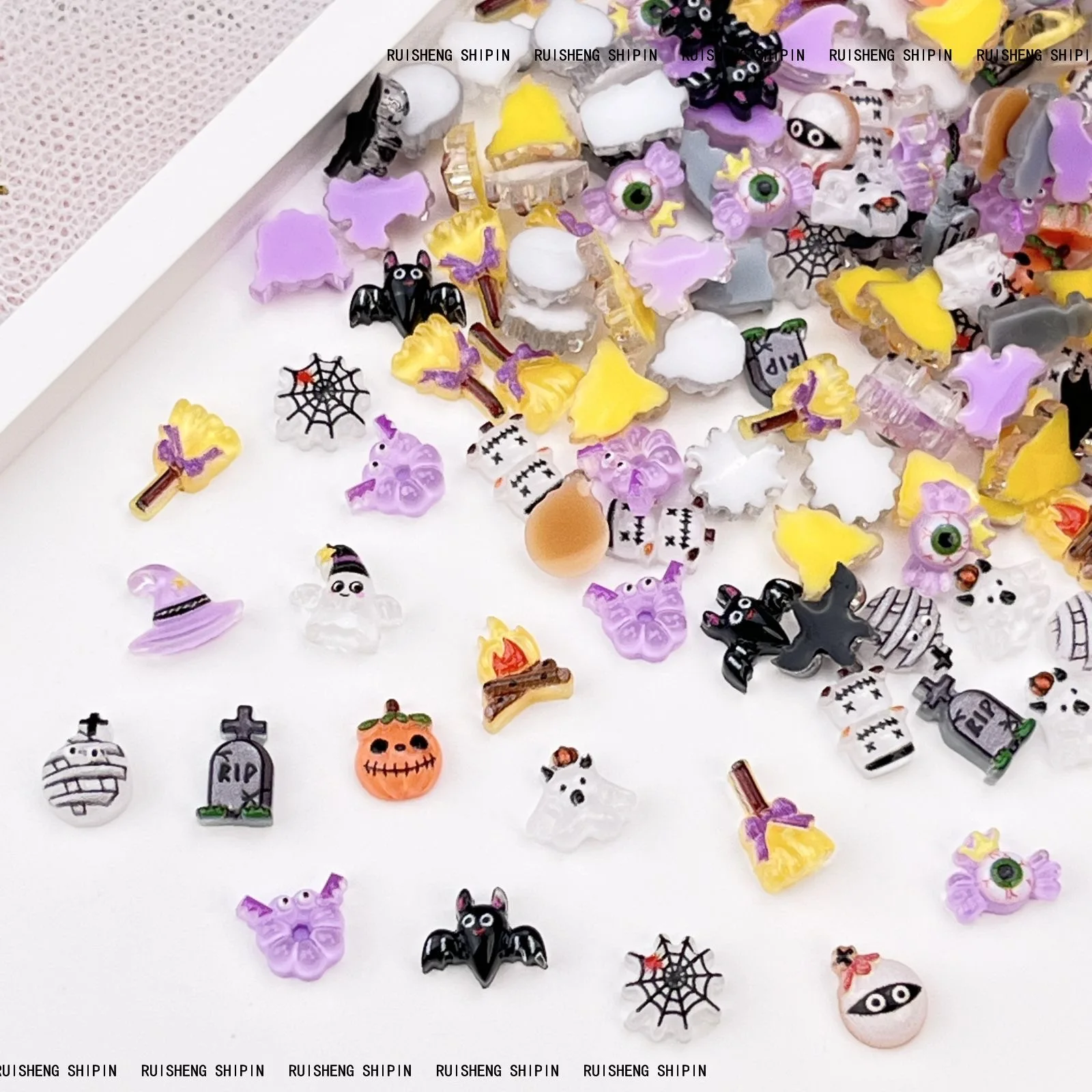 50pcs Resin Mini Colorful Hall - Art Craft Hat review and price