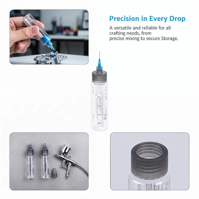 3Pcs Airbrush Mixing Bottle Qu - Art Craft Hobbies review and price