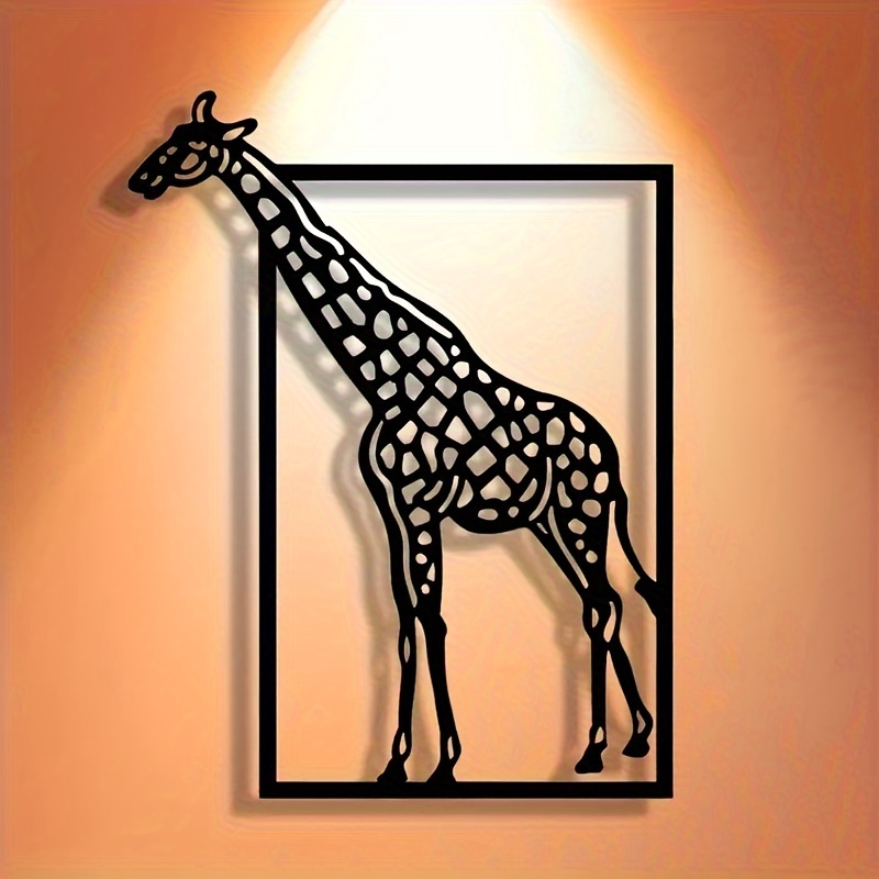 Abstract giraffe metal wall ar - Art Craft Cafe review and price