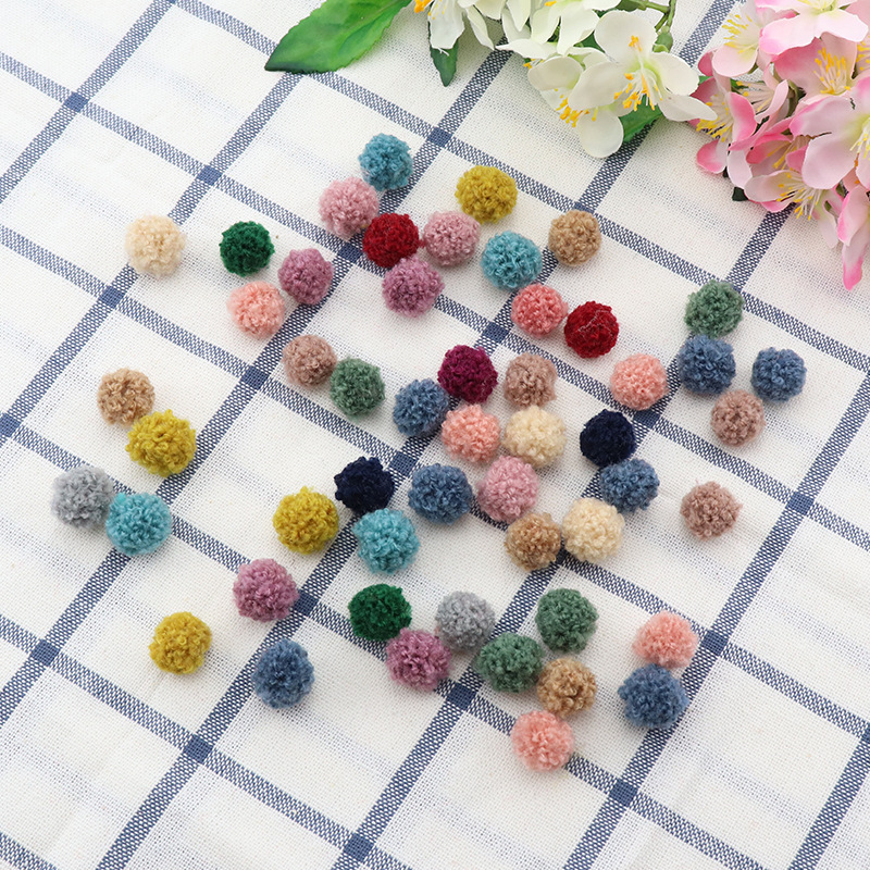 100Pcs 15mm Korean Curly Plush - Art Craft Hat review and price