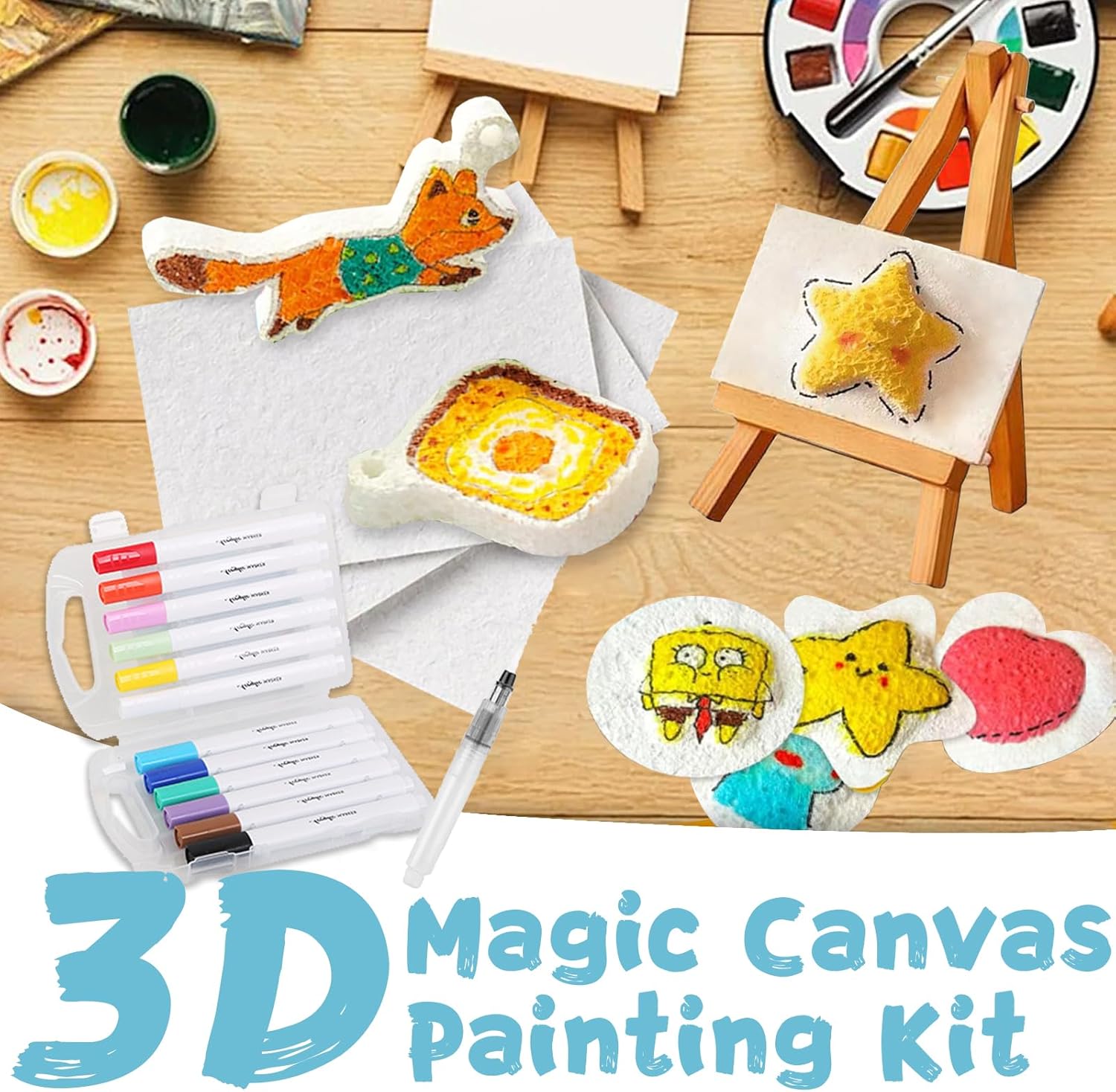 3D Puffy Foam Texture Painting - Art Craft Board review and price