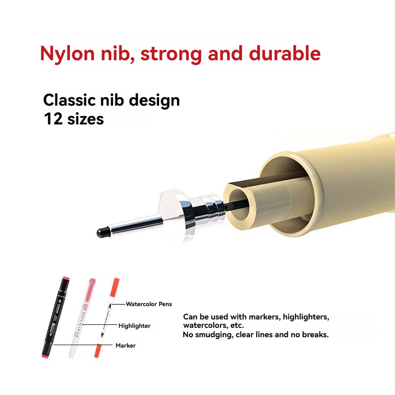12 Tip Pigment Liner Micron In - Illustration Marker Set review and price