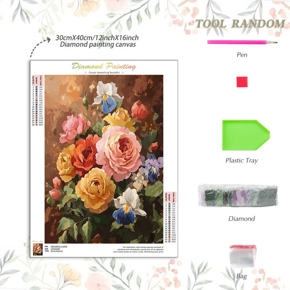 CHENISTORY Flower 5d Diamond P - Art Craft Ideas With Paper review and price