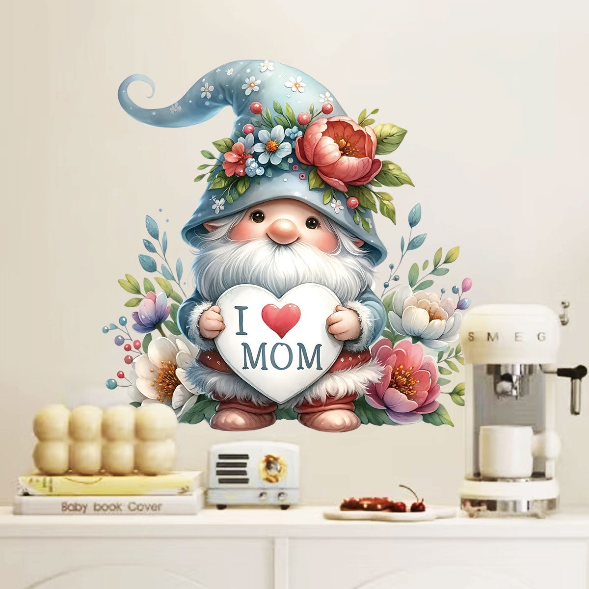 Mother Day Wall Stickers Cute  - Art And Craft For Mother'S Day review and price