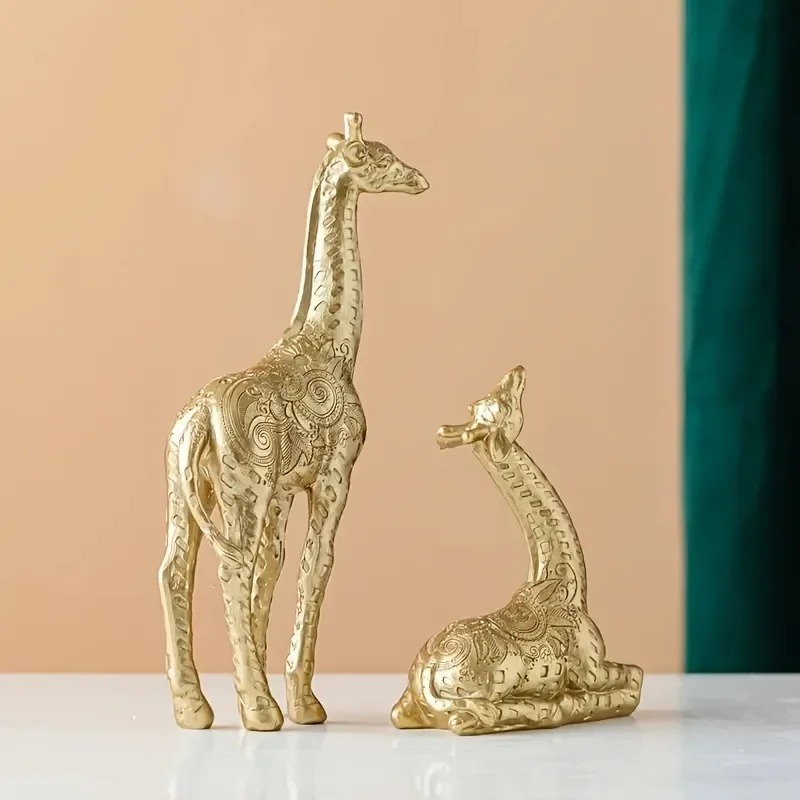 2pcs/set Giraffe Ornament, Gol - Art Craft Cafe review and price