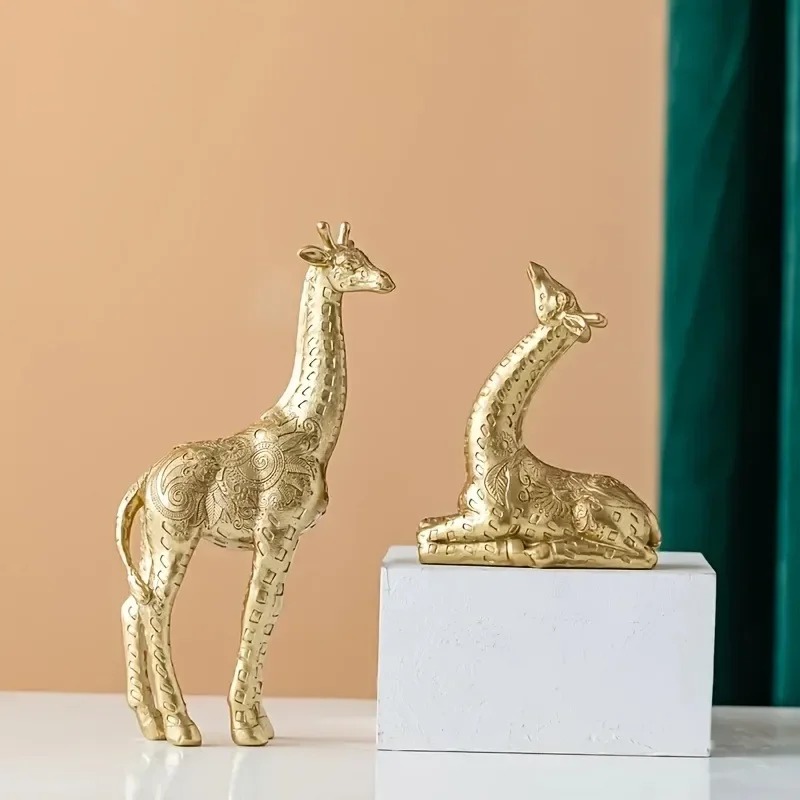 2pcs/set Giraffe Ornament, Gol - Art Craft Cafe review and price