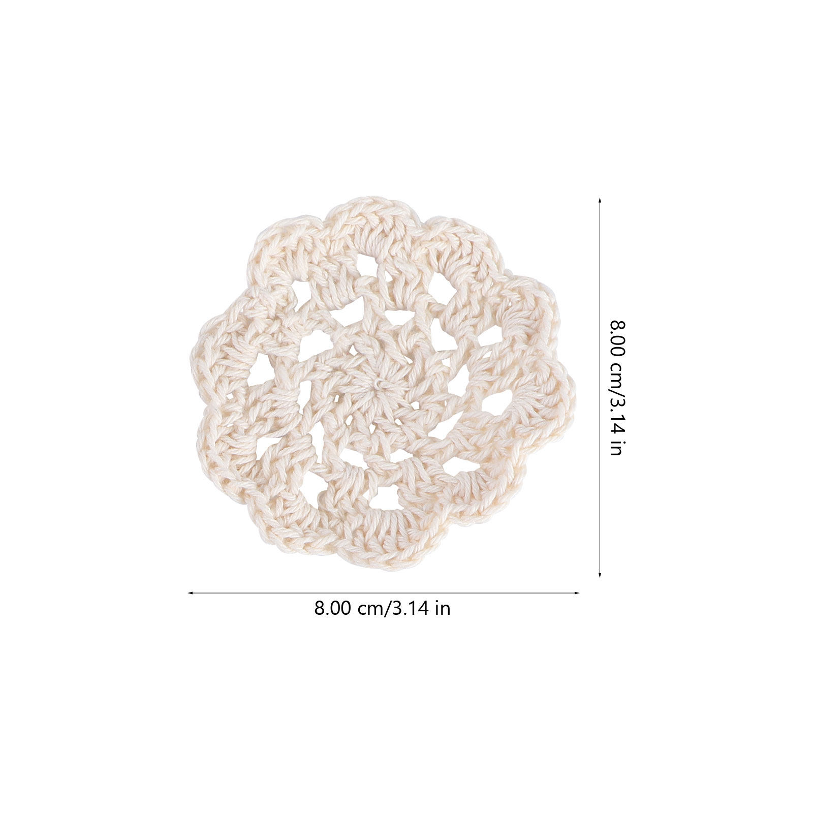 20Pcs Cotton Knitting Flower C - Art Craft Hat review and price