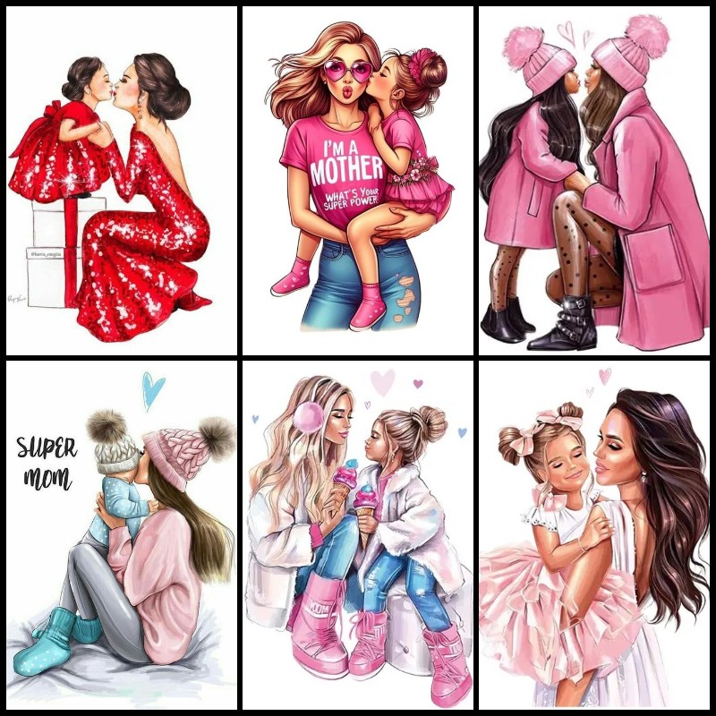 Mother Daughter Art Hobby 5D D - Art And Craft For Mother'S Day review and price
