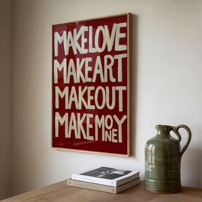 Modern,Retro Self Made Love Ki - Art Craft Love review and price