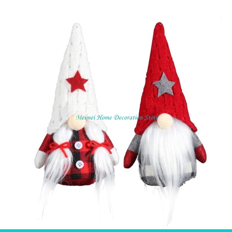 H7BF Knitted Star Hat Gnome Ar - Art Craft Hat review and price