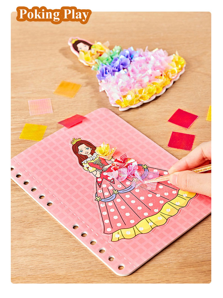 DIY Painting Sticker Craft Toy - Art Craft Girl review and price