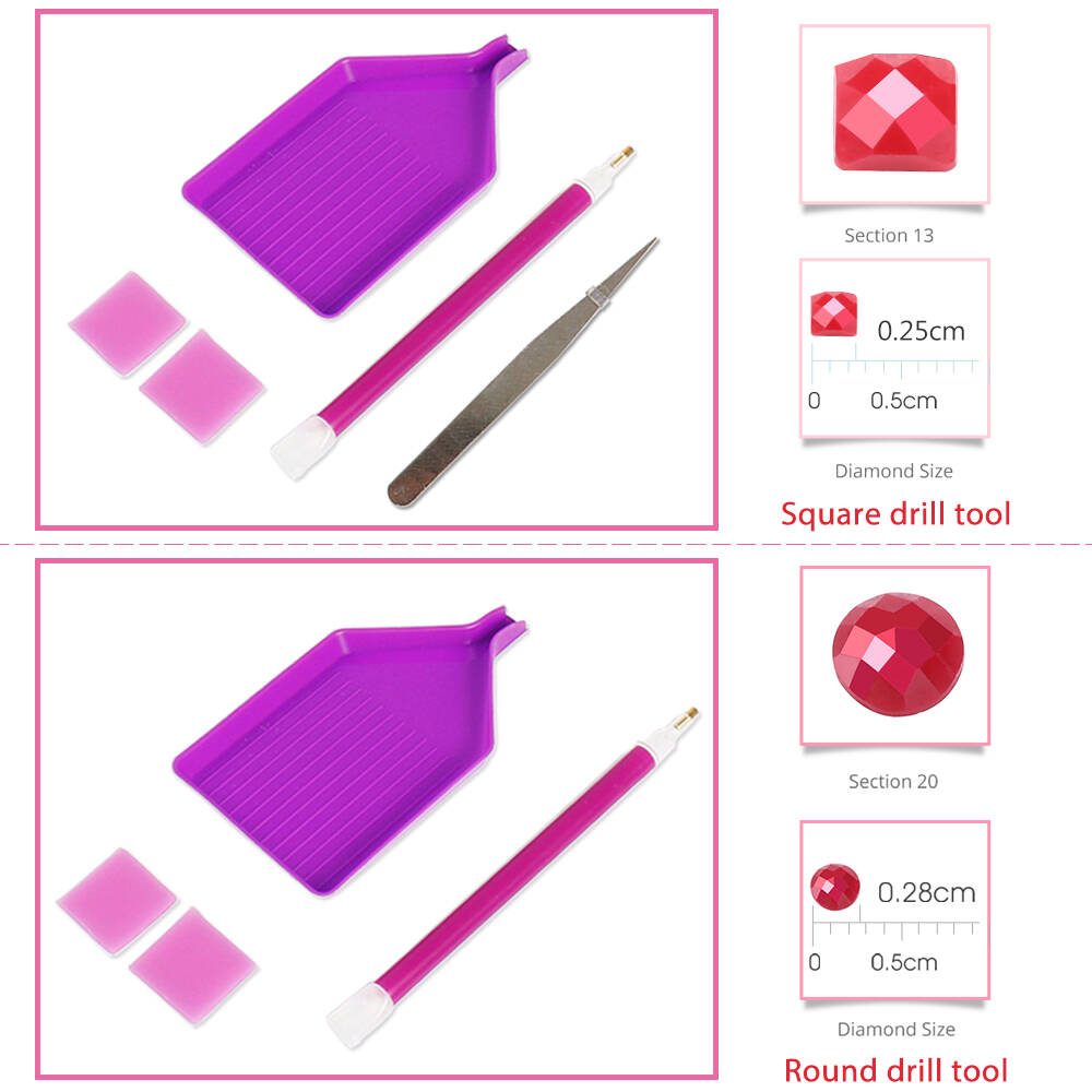 Momoart Full Square Round Diam - Art Craft Hobbies review and price