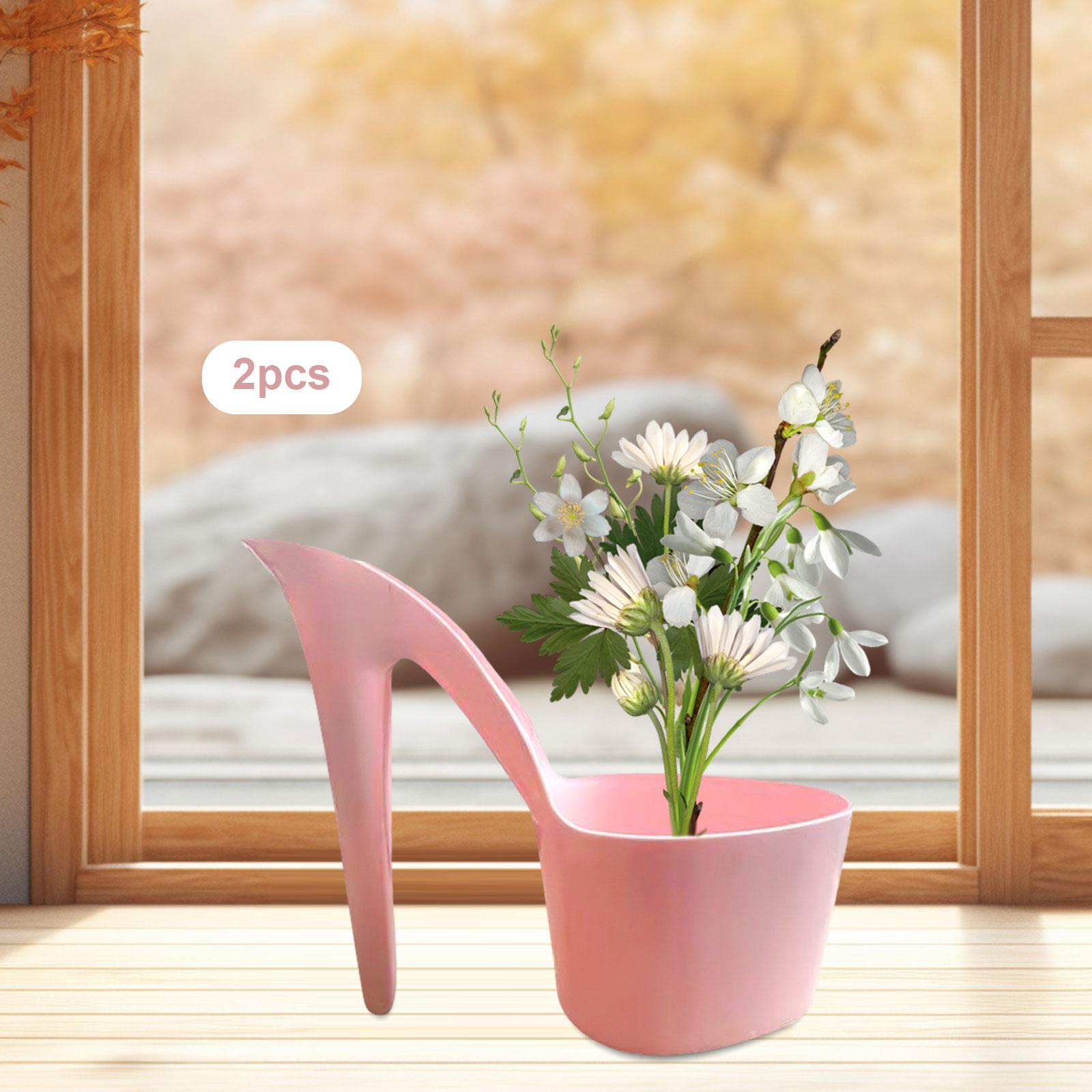 2x Flowerpot Lady Shoe Shape A - Art And Craft For Nursery review and price