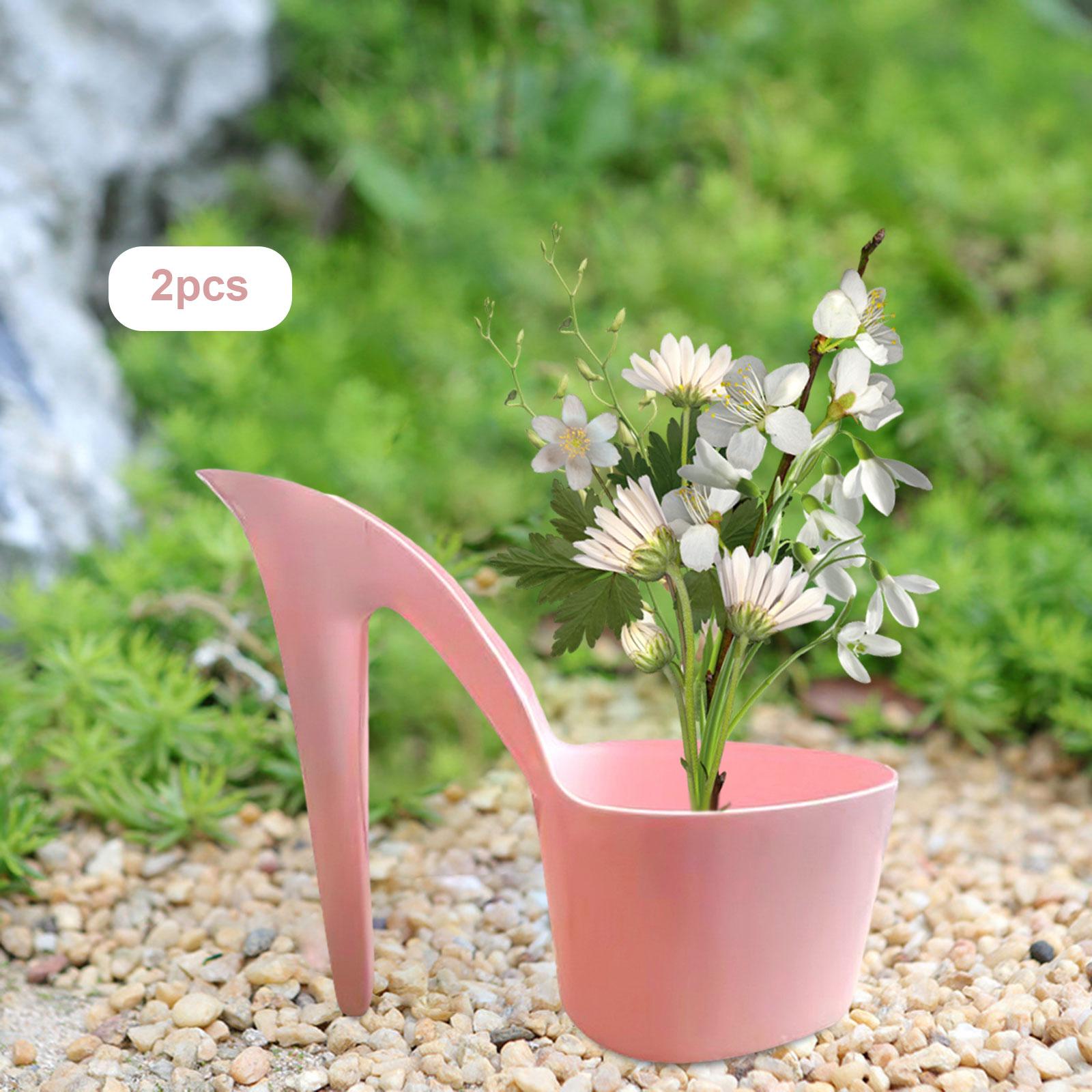 2x Flowerpot Lady Shoe Shape A - Art And Craft For Nursery review and price