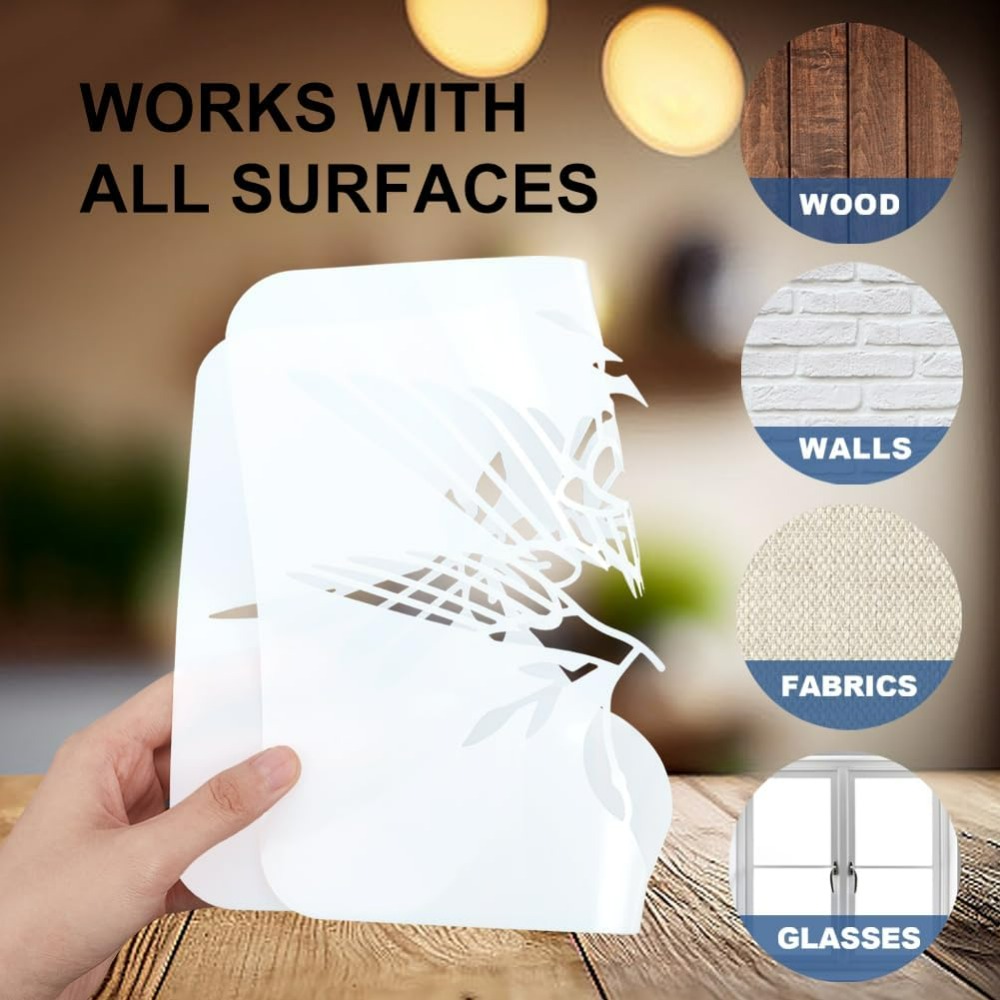 2Pcs Chess Pieces Stencil Lace - Art Craft Board review and price