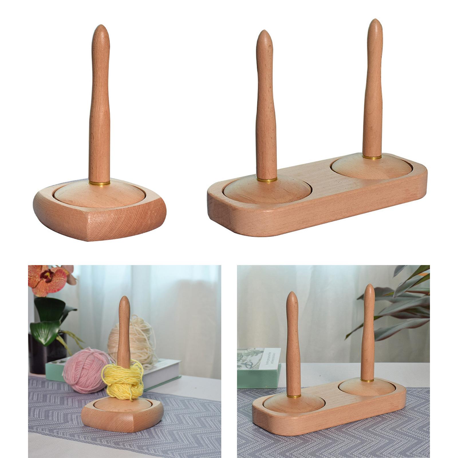 Yarn Holder Wood Yarn Dispense - Art Craft Yarn review and price