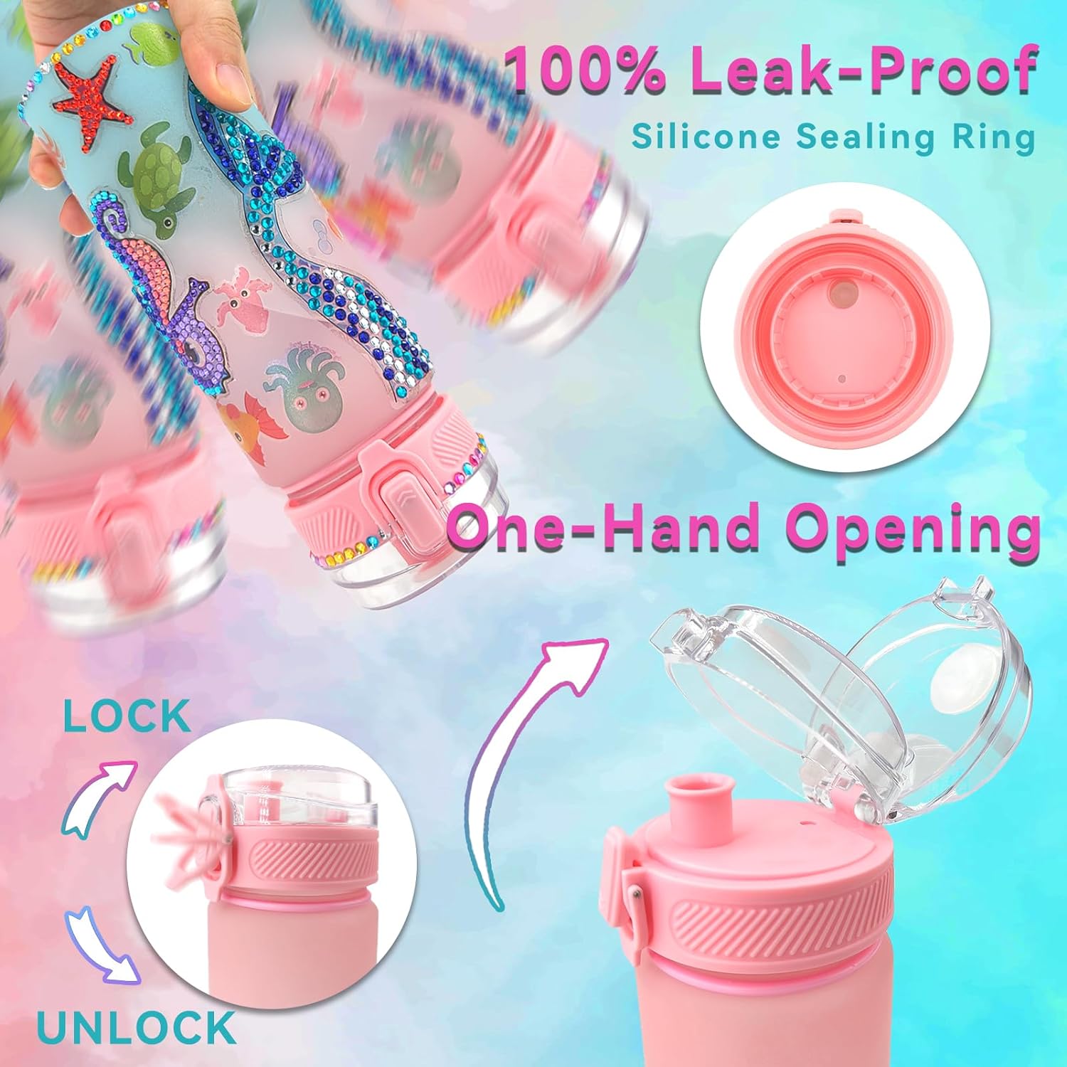 Decorate Your Own Water Bottle - Art Craft Girl review and price