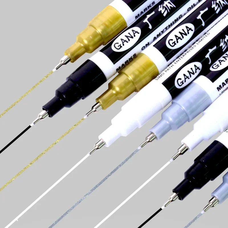 4Pcs/set Oil Based White Black - Illustration Marker Set review and price
