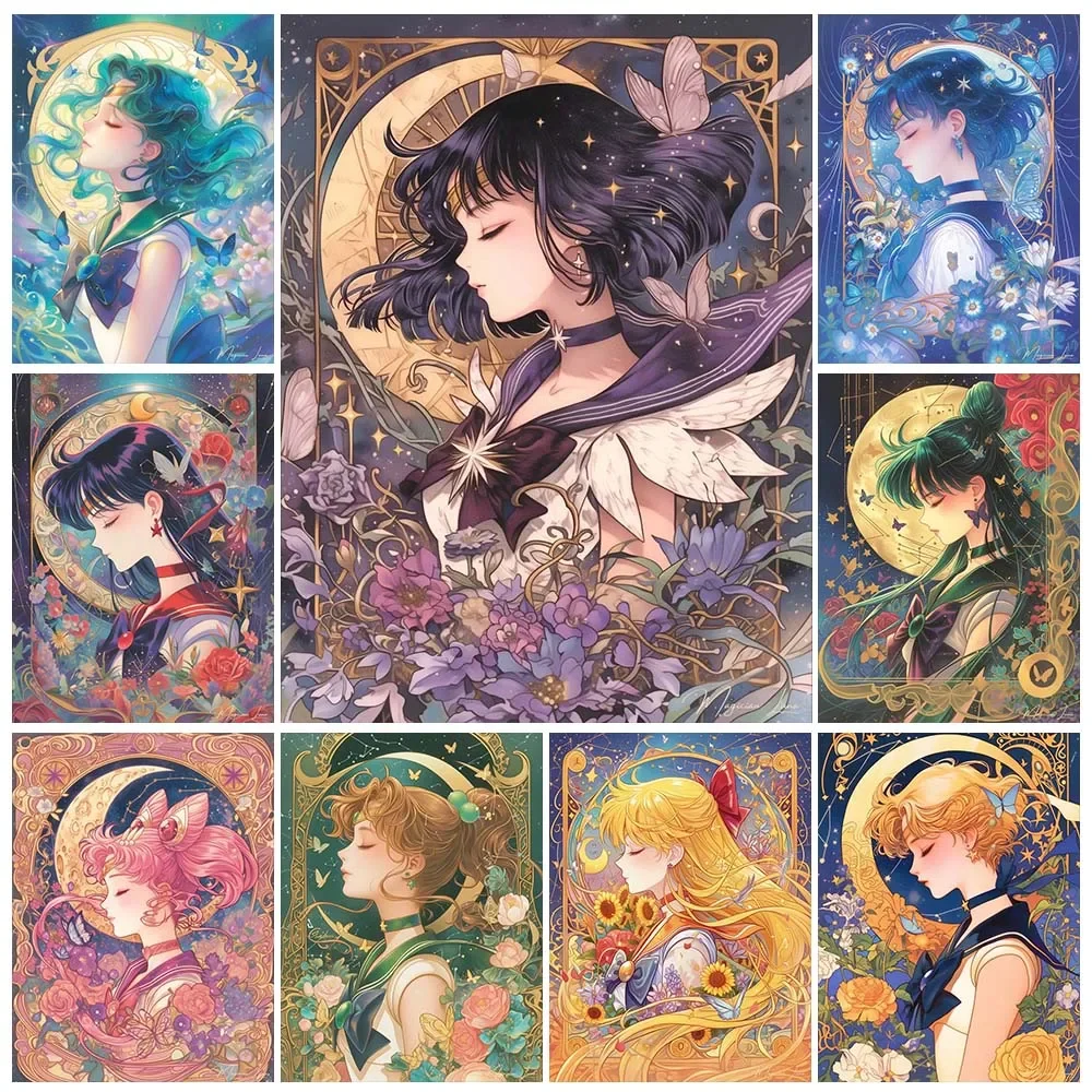 Cartoon Anime Diamond Painting - Art Craft Girl review and price