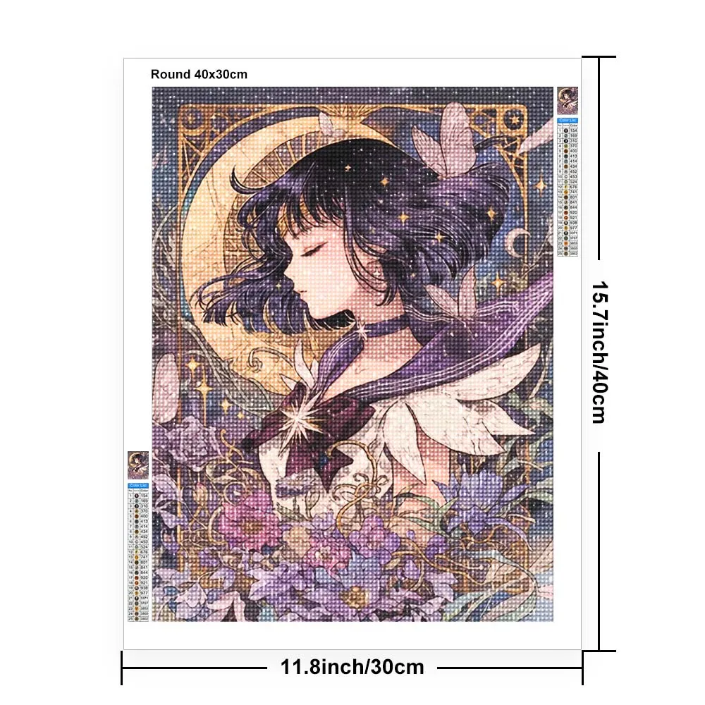 Cartoon Anime Diamond Painting - Art Craft Girl review and price