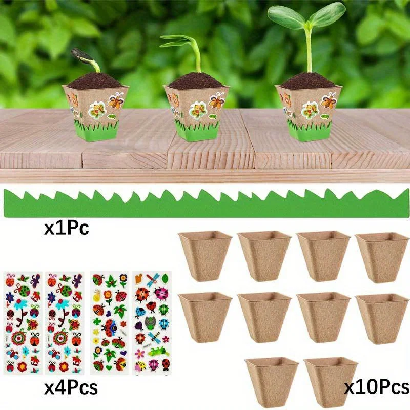 DIY Paper Flower Pot Craft Kit - Art And Craft For Nursery review and price
