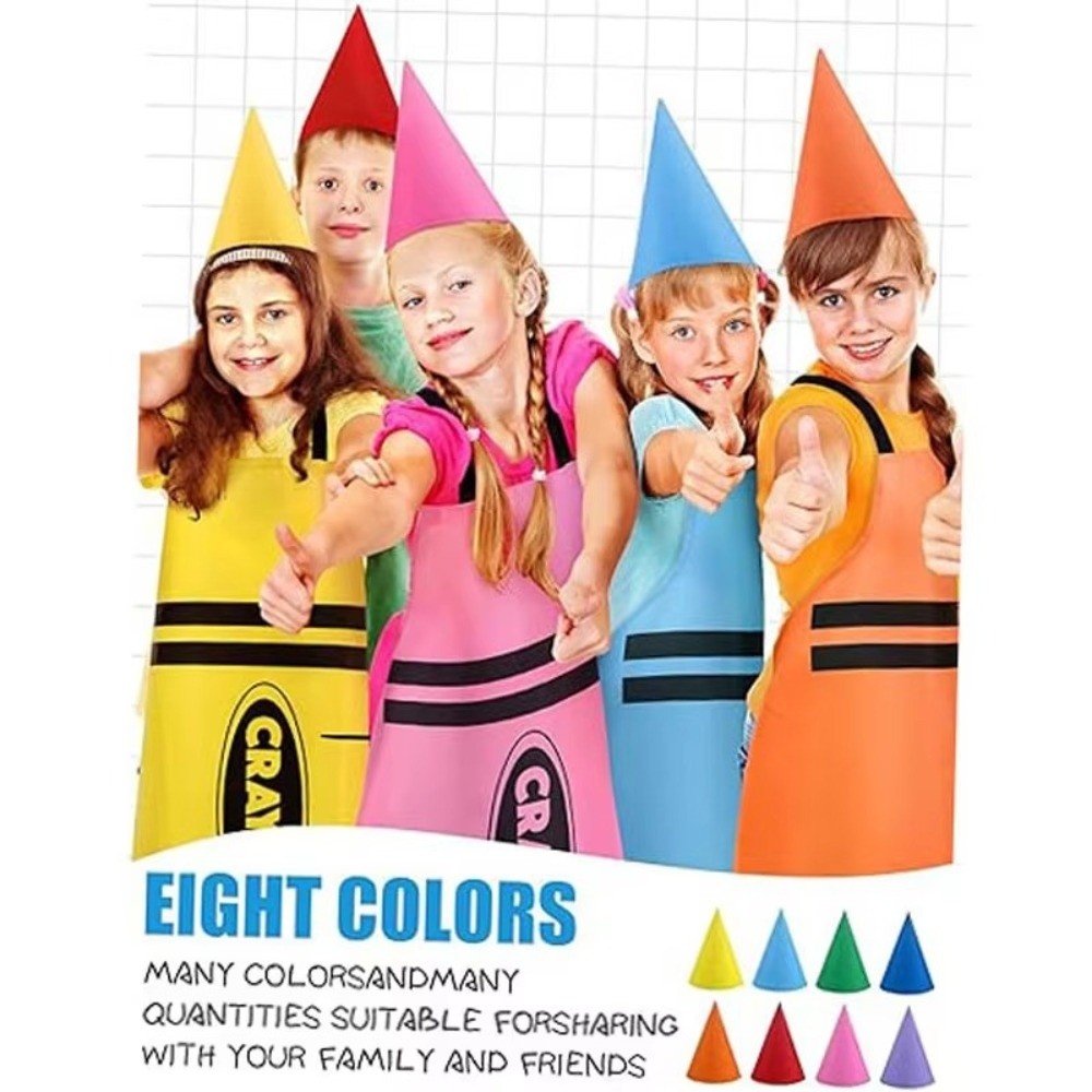New Colorful Crayon Themed Gno - Art Craft Hat review and price