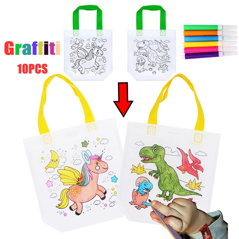 1-10pcs Sets DIY Graffiti Bag  - Illustration Marker Set review and price