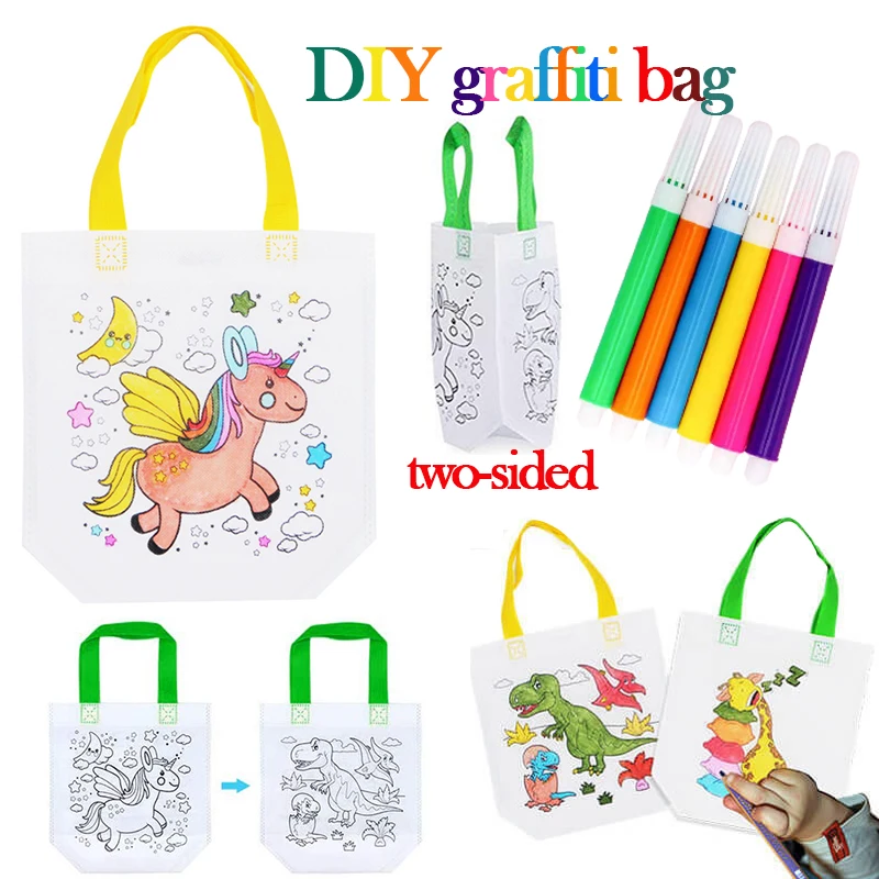 1-10pcs Sets DIY Graffiti Bag  - Illustration Marker Set review and price