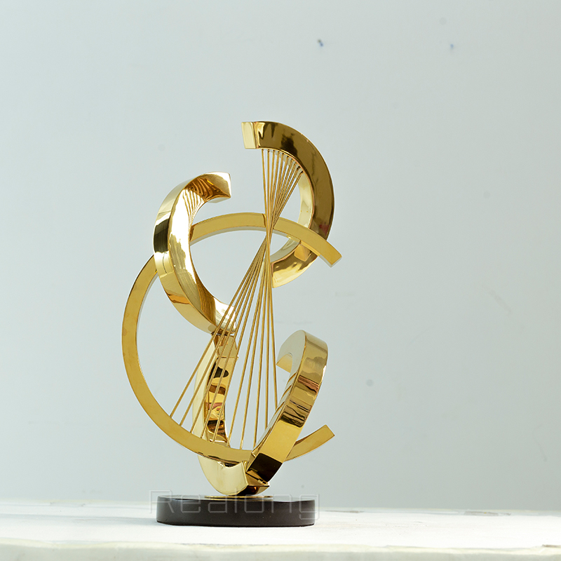 47cm Abstract Metal Sculpture  - Art Craft Hotel review and price
