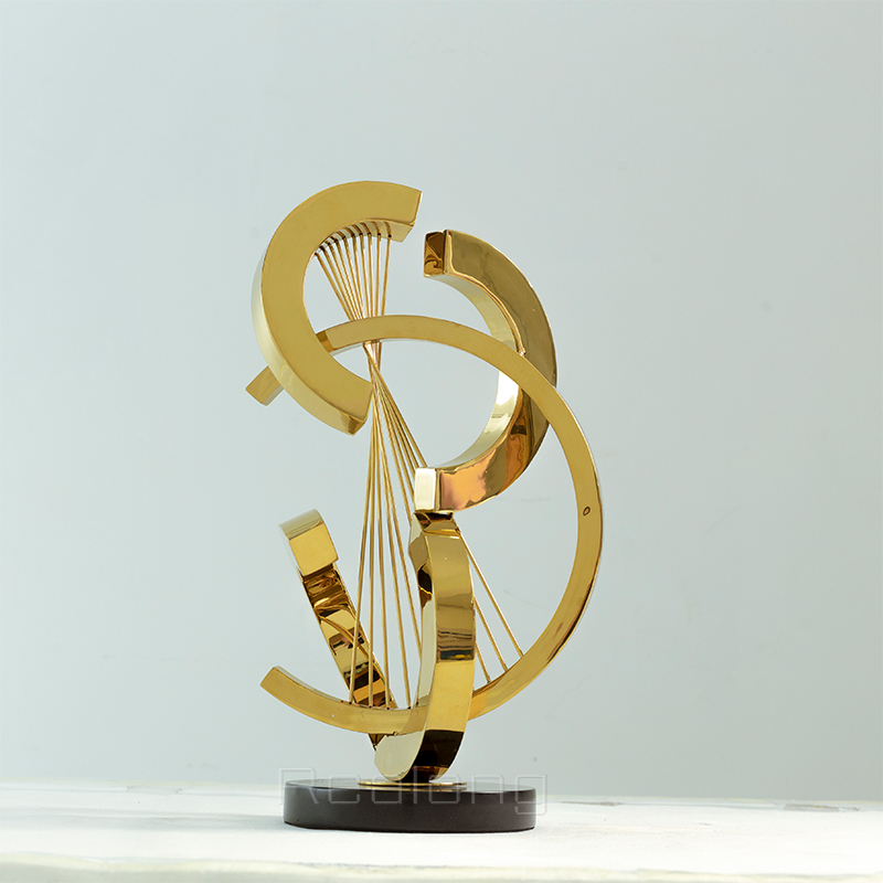 47cm Abstract Metal Sculpture  - Art Craft Hotel review and price