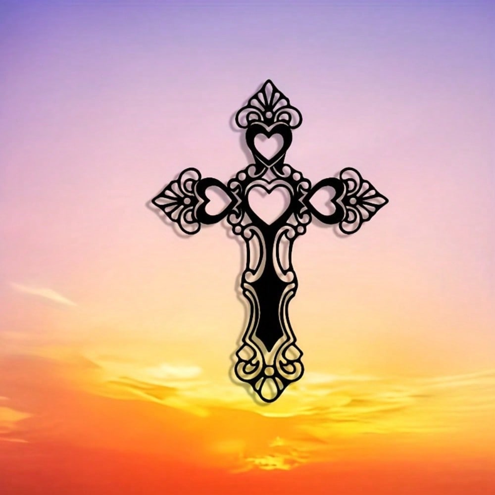 Brand Vintage Iron Cross Wall  - Art Craft Cafe review and price