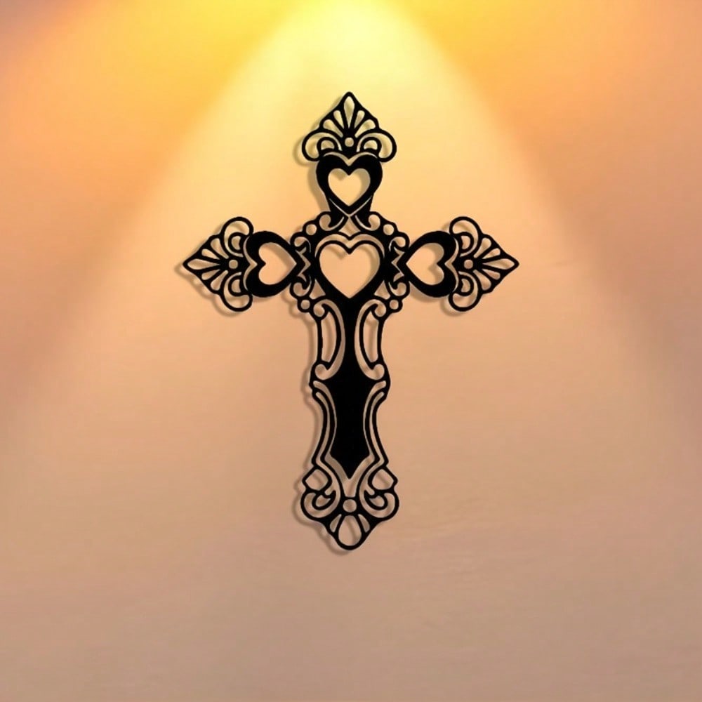 Brand Vintage Iron Cross Wall  - Art Craft Cafe review and price