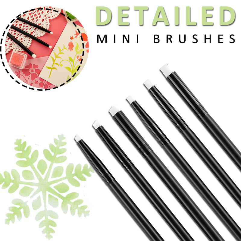 Angled/Flat Tip Mini Detailed  - Art Craft Blend review and price