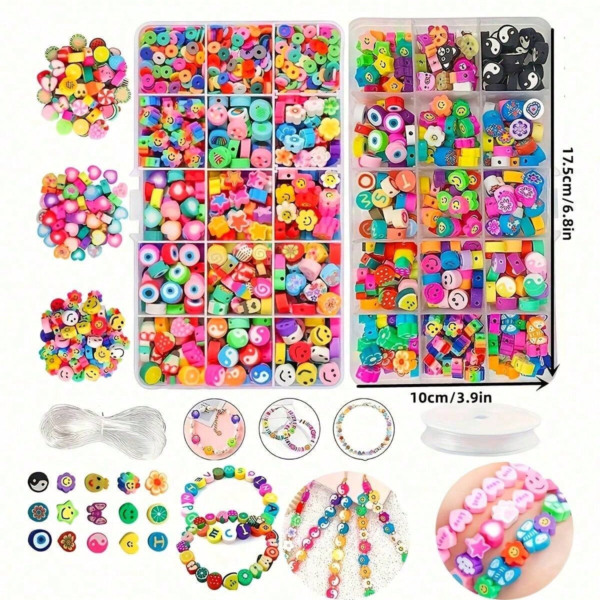 1450/1200/250pcs Polymer Clay  - Polymer Clay Set review and price