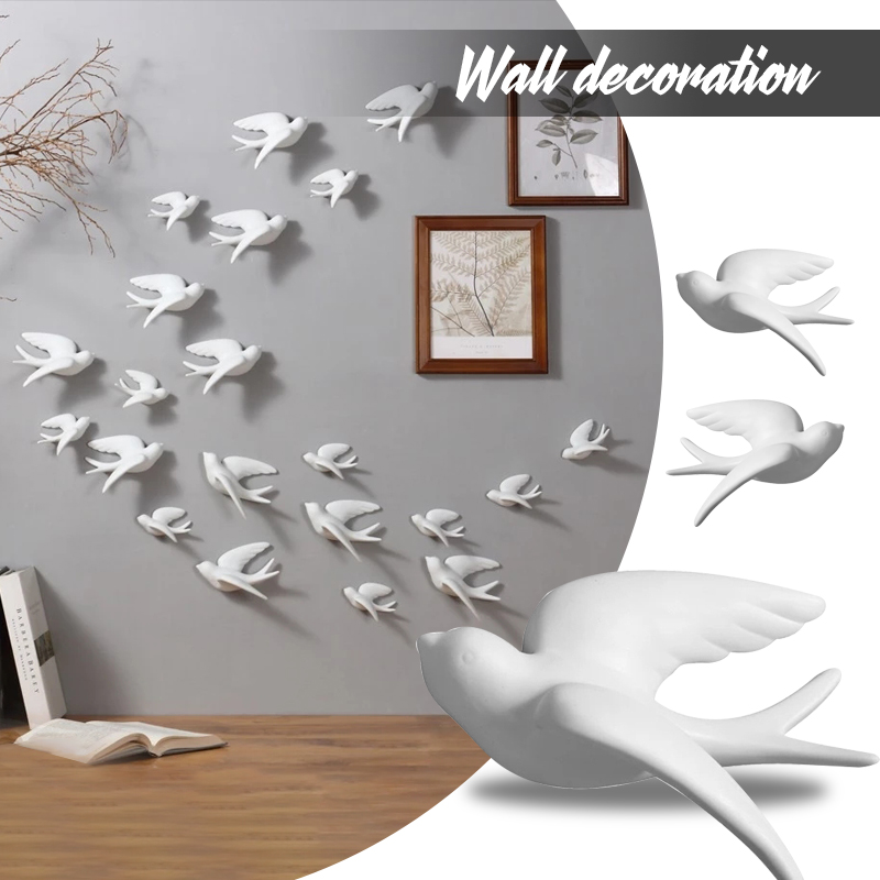 Creative Ceramic Birds Wall Ha - Art Craft Background review and price