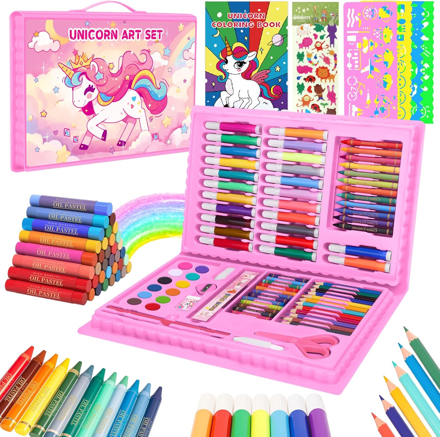 Coloring Book Set for Kids, Di - Illustration Marker Set review and price