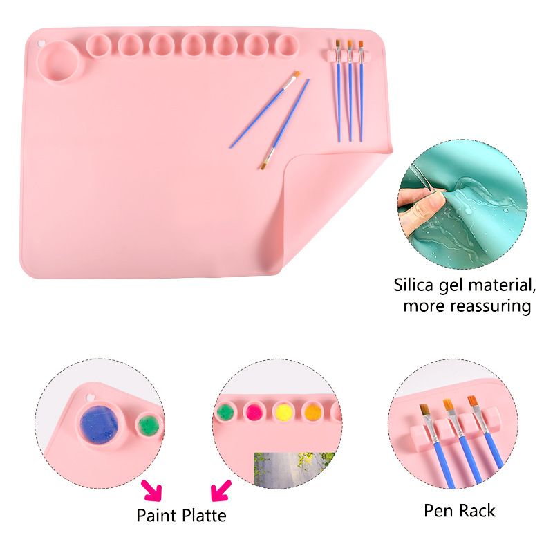 60X40cm Silicone Painting Mat  - Art Craft Board review and price
