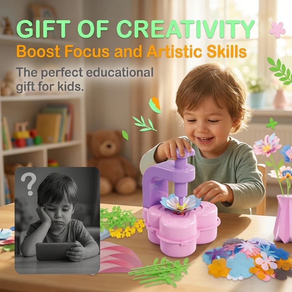 New Flower Press Craft Toy – C - Art Craft Girl review and price
